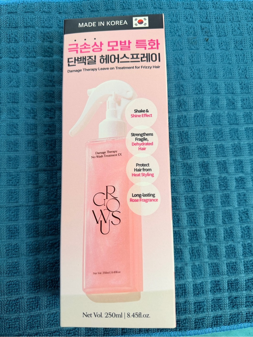 CROWS Damage Therapy Leave-On Hair Spray - Pink